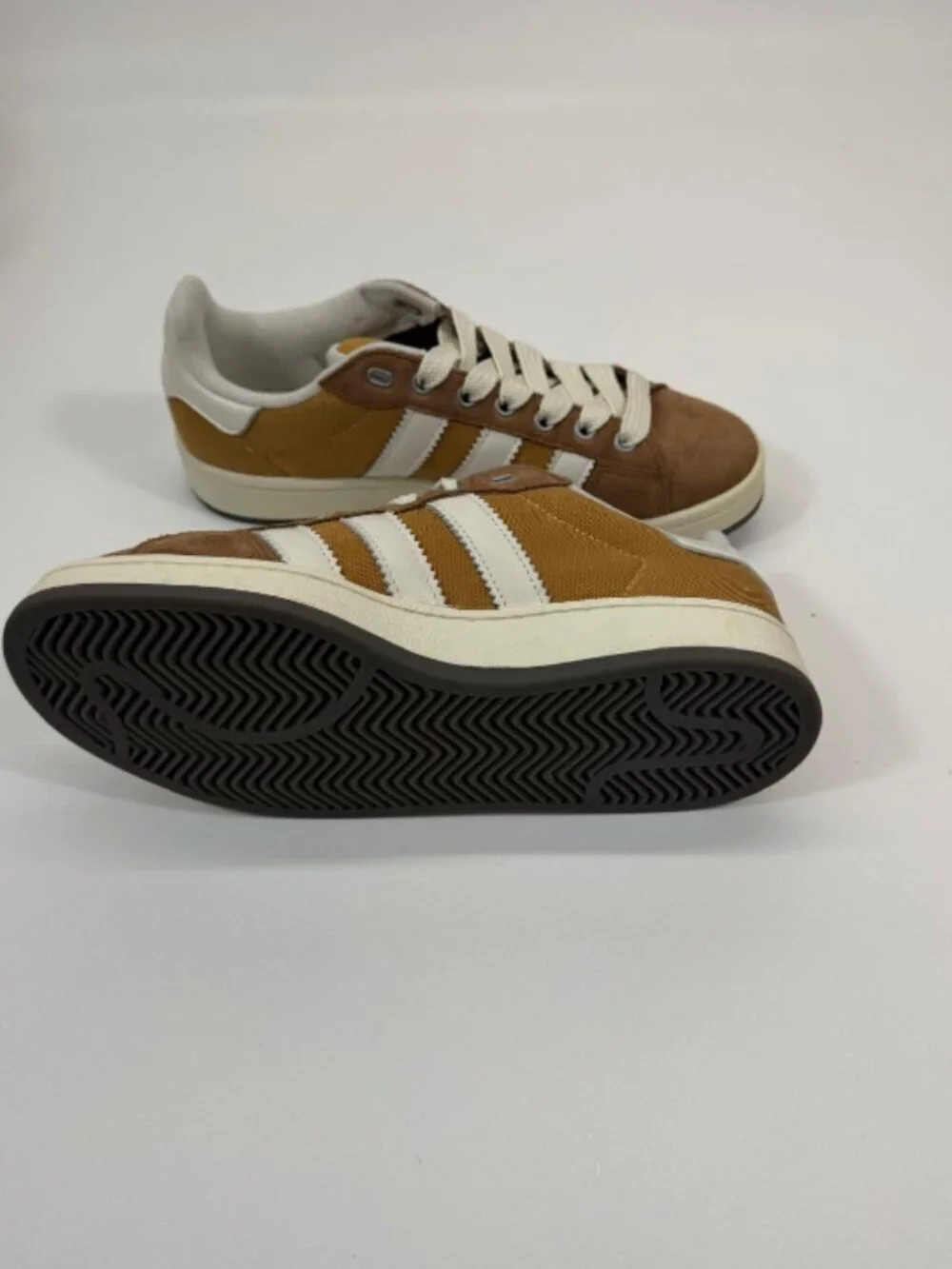 Adidas Campus '00s Athletic Shoe - Mesa / Cloud White / Wild Brown Sz 8